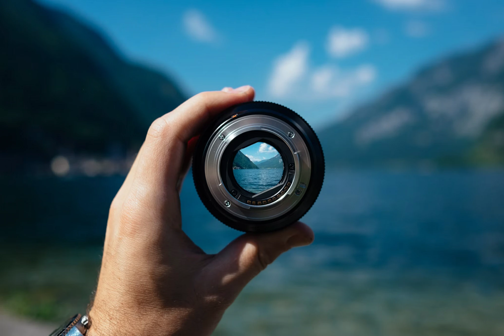 Focus through a camera lens — clarity, precision, and traceability
